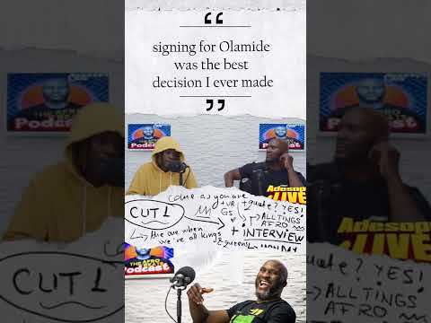 FIREBOY DML ’” signing for Olamide was the best decision I ever made “