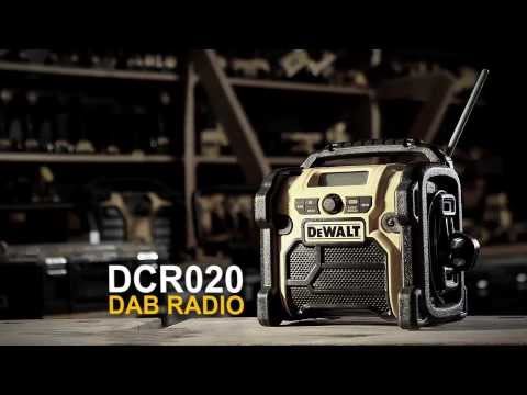 DEWALT RADIJAS DCR020-QW, 10,8-18V (BE AKUM., BE KROV.) video