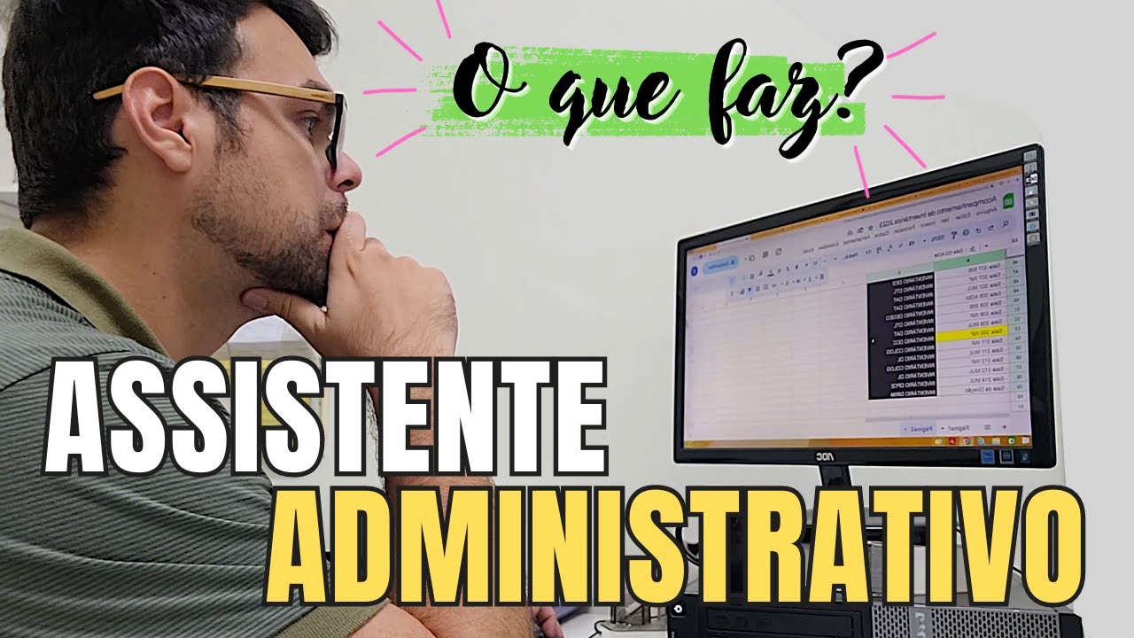 [VLOG] O que faz um Assistente/Auxiliar Administrativo? Minha rotina NA PRÁTICA!