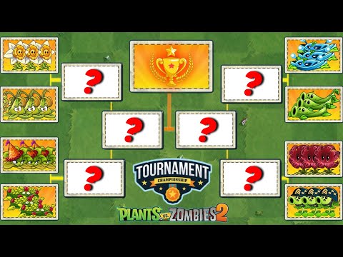 Tournament 8 Best Team Plants - Who Will Win ? - PvZ 2 Team Plant Vs Team Plant