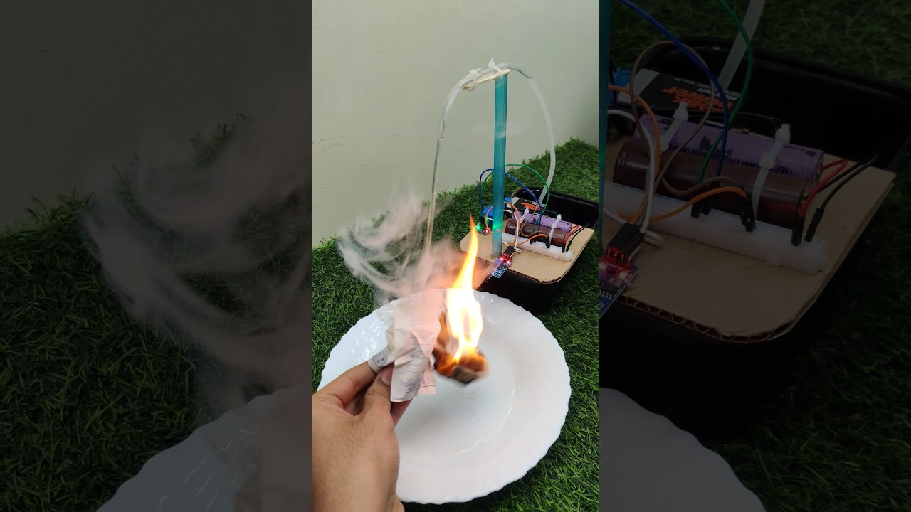 Fire Detection System without using Arduino | Flame Sensor
