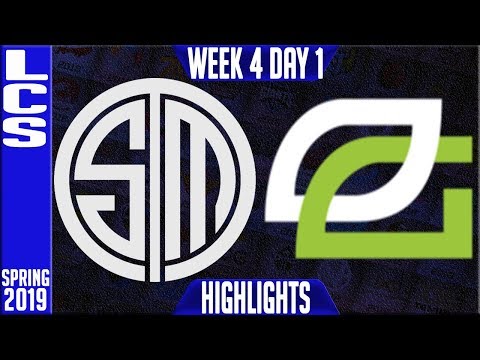 TSM vs OPT Highlights | LCS Spring 2019 Week 4 Day 1 | Team Solomid vs Optic Gaming