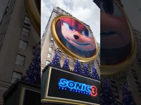 Life moves FAST in New York City. #SonicMovie3