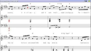Making Money by Ben Rector - Piano Sheet Music:Teaser
