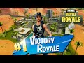 LANDEN IN PARADISE PALMS VOOR DE WIN - fortnite battle royale squads
