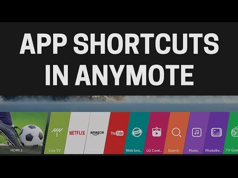 Adding App Shortcut to Macro in AnyMote for iOS
