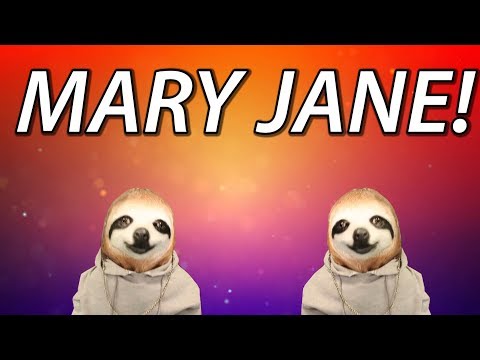 HAPPY BIRTHDAY MARY JANE! - SLOTH HAPPY BIRTHDAY RAP