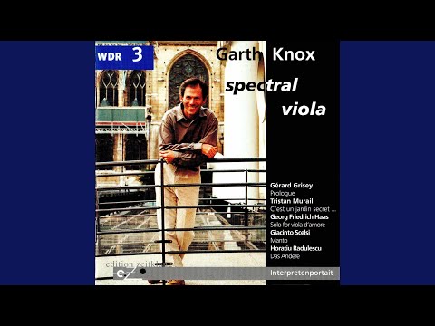 Solo for viola d'amore