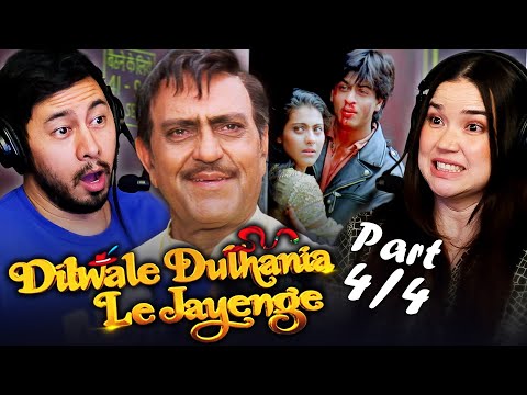 DDLJ Movie Reaction Part 4/4 & Review! | DILWALE DULHANIA LE JAYENGE | Shah Rukh Khan | Kajol