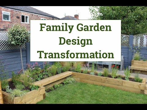 Family garden design transformation