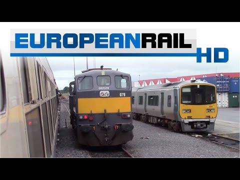 Iarnród Éireann Irish Rail 071 loco 078 at Ballina Station