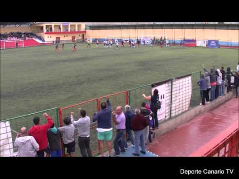 Gol de Lea, jugador de la UD Telde 2 11 2015