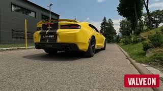 Video: Ulter Duplex Edelstahl Sportauspuff inkl. Klappensteuerung Chevrolet Camaro VI SS