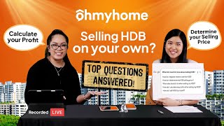 Sell Your HDB DIY-style: Step-by-step Process | Ohmyhome on LazLive | Lazada Singapore