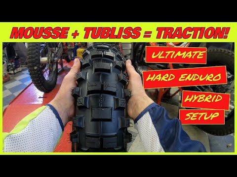 Tubliss + Mousse + Plews Tough One Extreme Tyre = Moobliss (Ultimate Hard Enduro Setup)