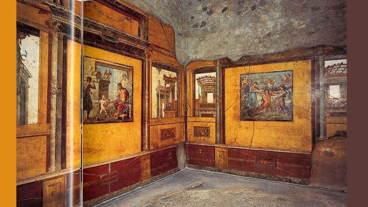 La pintura y el mosaico romanos