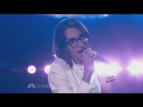 Michelle Chamuel performs in the finale