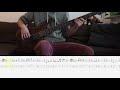 Tom Misch - Movie | Bass Cover + (Playalong-)Tab