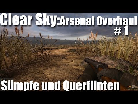 Stalker: Clear Sky & Arsenal Overhaul #1, Mod mit 100 Waffen, diesmal im Sumpf [deutsch]