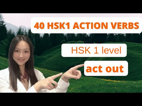 【learn 40 chinese action verbs in under 10 minutes】|40 chinese action verbs act out