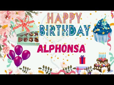 Alphonsa Happy Birthday