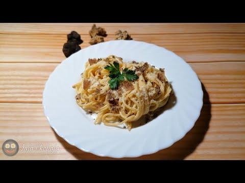 Špagete sa pavlakom i tartufima recept