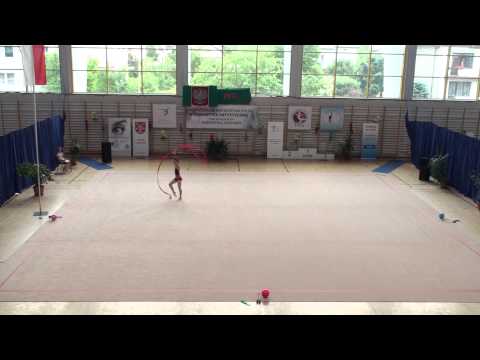 Karolina Dziubek (PTG Sokół Kraków) - IMP 2015 - Finał wstążka