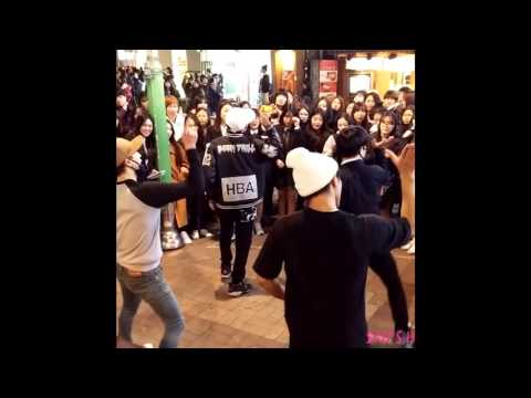 160326 하람꾼 홍대버스킹공연 반탄소년단(BTS)_쩔어(DOPE)(cover)(새내기(FreshMan)_승호focus)