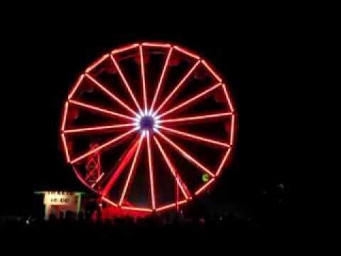 Programmed led light Ferris Wheel