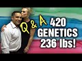 Question & Answer: 420, Genetics, 236lb
