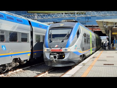 La partenza dell'invio Roma Tiburtina - Roma Smistamento