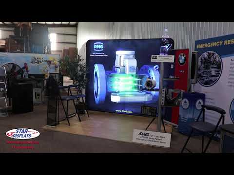 3-D Hologram trade show Display. Dynamic trade show exhibits in Houston TX to create fascination
