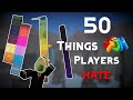 50 Things JToH Players HATE