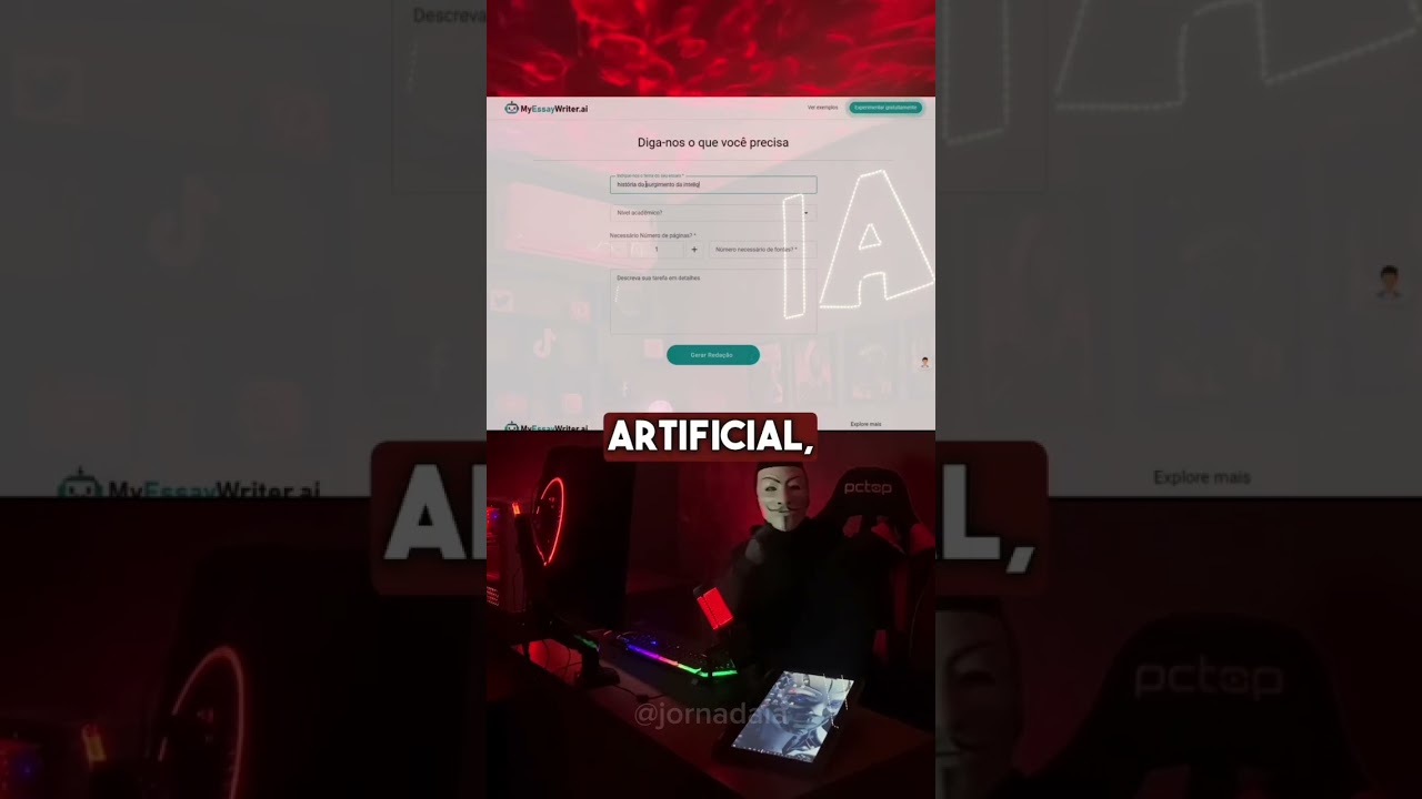 Trabalhos rápido para faculdade com IA #dicas #ai #ia #chatgpt #inteligenciaartificial #iarts