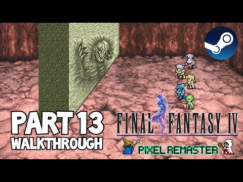 [Walkthrough Part 13] Final Fantasy 4: The Ultimate 2D Pixel Remaster (Steam) No Commentary