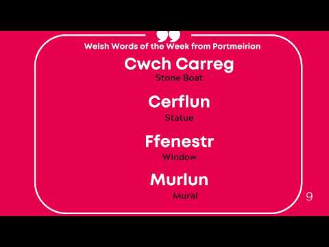 Milbourne Lodge - Welsh Words