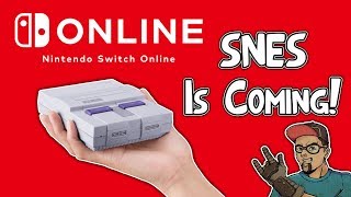 SNES Games Coming To Nintendo Switch Online Service!
