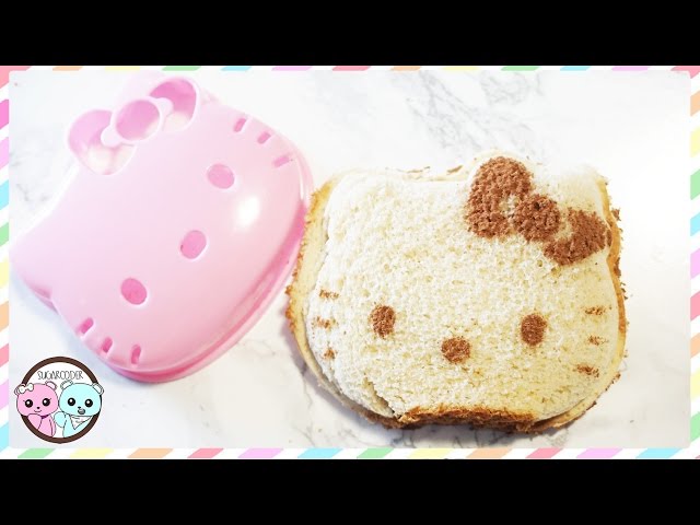 Vídeo relacionado con Japanese Hello Kitty Cookie Sandwich Toast Bread Cutter Mold