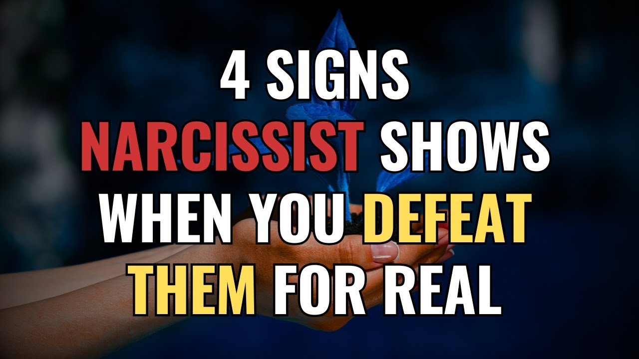 4 Signs Narcissist Shows When You Defeat Them For Real | NPD | Narcissism | BehindTheScience