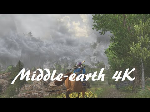 Middle-earth 4K  Beorninghús, Wells of Langflood, the upstream of Great River, LOTRO (links below)