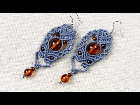 MACRAME LEAF PATTERN for Brooch Keychain Flower Wall Decor