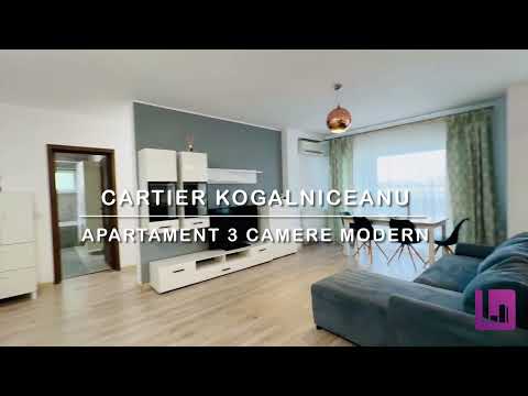 Apartament de vanzare in Kogalniceanu | 3 camere | etaj 2 | modern |  video — Video