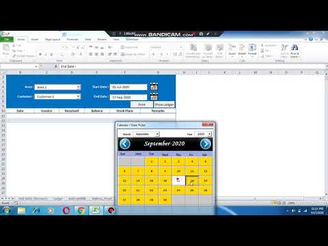 Business Accounting in Excel VBA [Customer ledger between two dates]