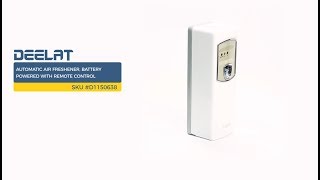 Automatic Air Freshener, Battery Powered with Remote Control SKU #D1150638