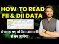 How To Read FII Dii Data How To Read FII Dii Bullish Bearish Data Rishi Money