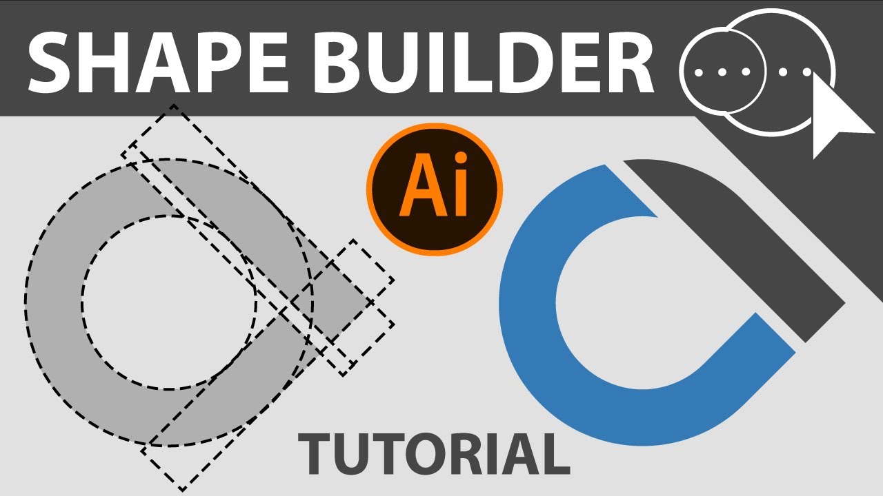 The Shape Builder Tool | Adobe Illustrator | Tutorial