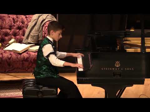 Richie Bliesener performing "Black and White Rag" by George Botsford (1908)