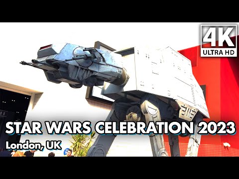 STAR WARS CELEBRATION EUROPE 2023 I London 😊💖 Walking Tour of Star Wars Vendors, Cosplay & Toys