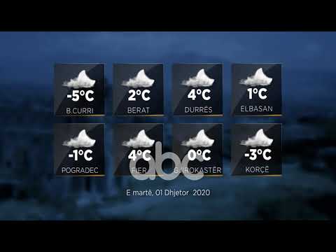 Parashikimi i motit, 1 dhjetor 2020| ABC News Albania