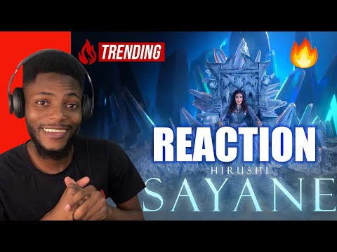 African Reacts to Hirushi x Pasan Liyanage - Sayane (සයනේ) Official Music Video